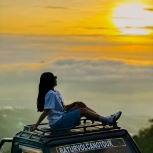Mount Batur Jeep Tour and Ubud Rafting
