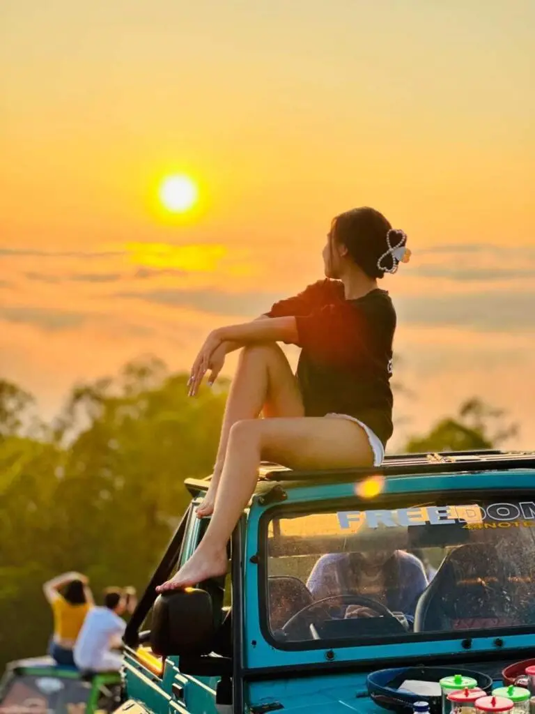 Mount Batur Sunrise Jeep Tour with Ubud Rice Terrace and Ubud Swing
