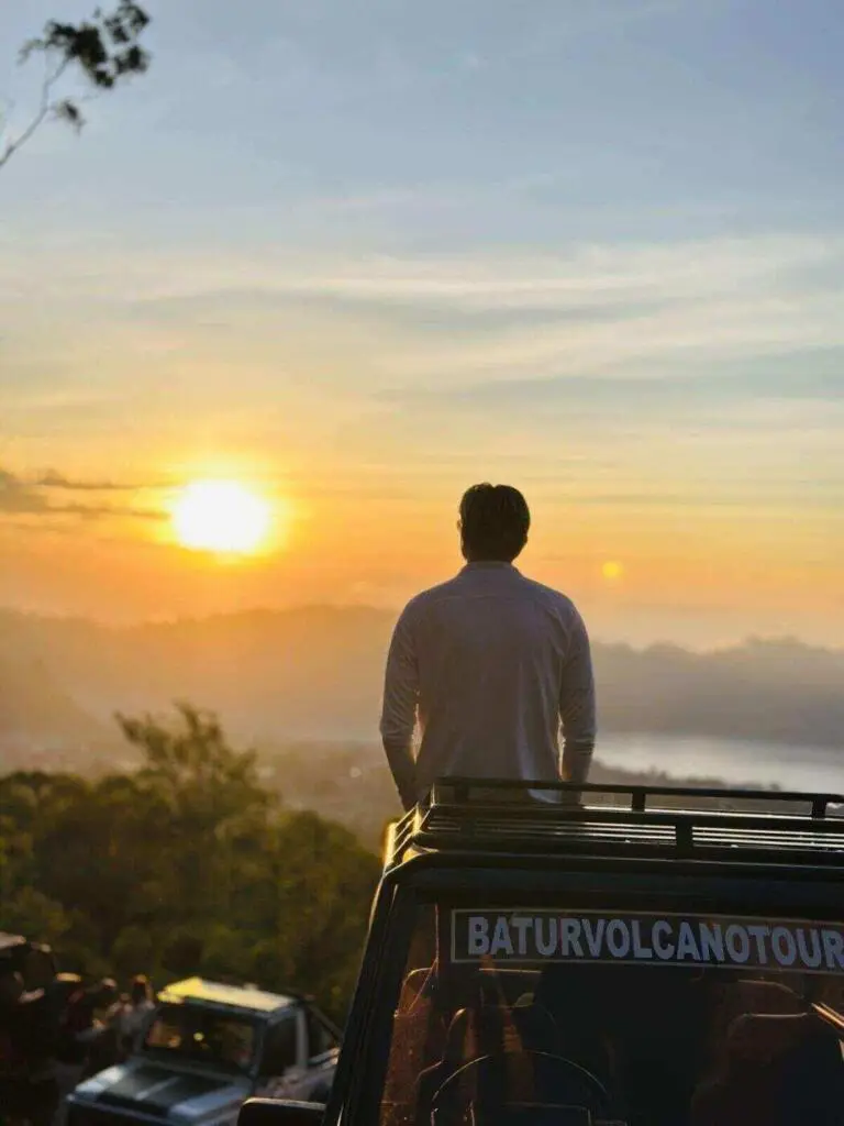 Mount Batur Sunrise Jeep Tour and Ubud Rafting